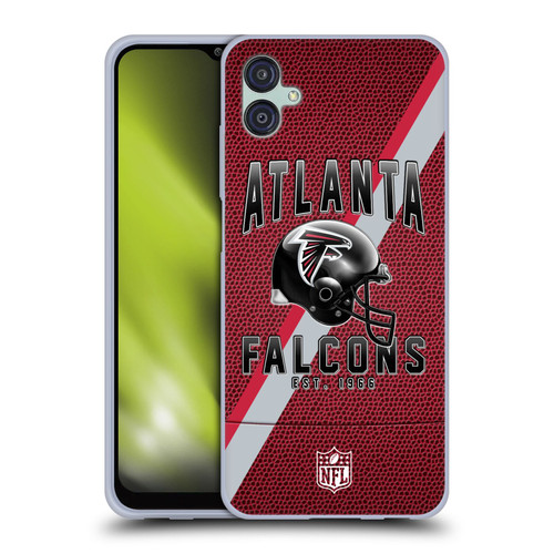 NFL Atlanta Falcons Logo Art Football Stripes Soft Gel Case for Samsung Galaxy M04 5G / A04e
