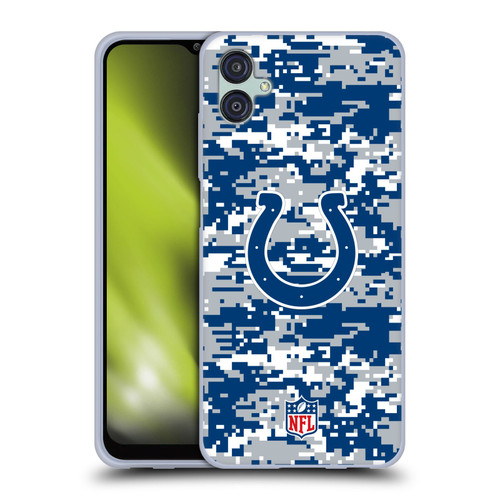 NFL Indianapolis Colts Graphics Digital Camouflage Soft Gel Case for Samsung Galaxy M04 5G / A04e