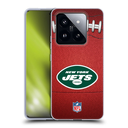 NFL New York Jets Graphics Football Soft Gel Case for Xiaomi 14 Pro