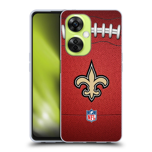 NFL New Orleans Saints Graphics Football Soft Gel Case for OnePlus Nord CE 3 Lite 5G