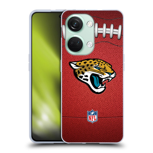 NFL Jacksonville Jaguars Graphics Football Soft Gel Case for OnePlus Nord 3 5G