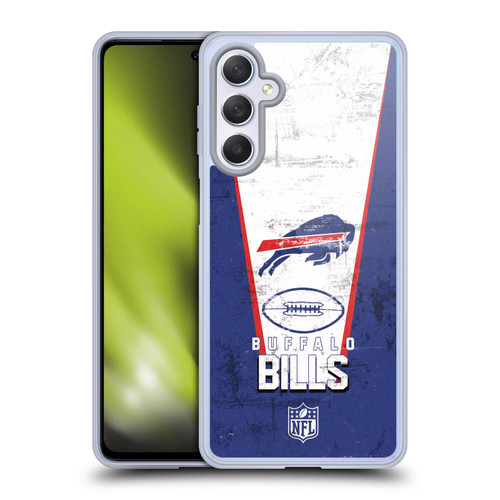 NFL Buffalo Bills Logo Art Banner Soft Gel Case for Samsung Galaxy M54 5G