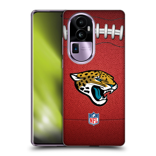 NFL Jacksonville Jaguars Graphics Football Soft Gel Case for OPPO Reno10 Pro+