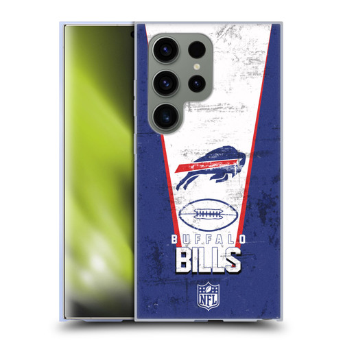 NFL Buffalo Bills Logo Art Banner Soft Gel Case for Samsung Galaxy S24 Ultra 5G