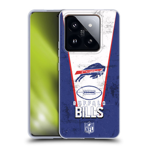 NFL Buffalo Bills Logo Art Banner Soft Gel Case for Xiaomi 14 Pro