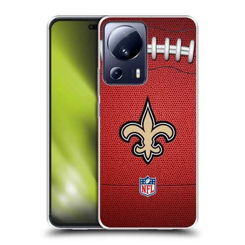 NFL New Orleans Saints Graphics Football Soft Gel Case for Xiaomi 13 Lite 5G