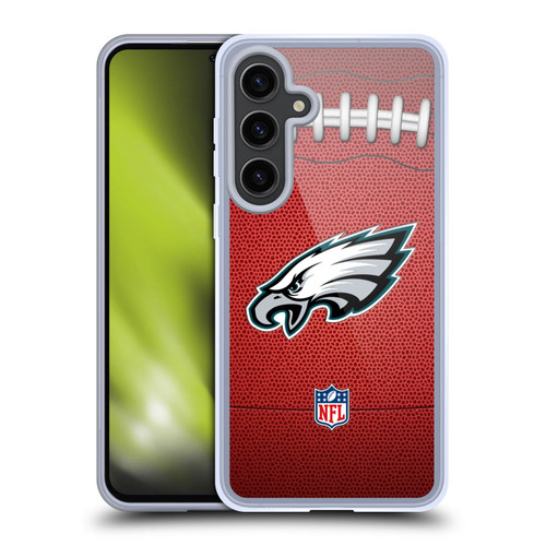 NFL Philadelphia Eagles Graphics Football Soft Gel Case for Samsung Galaxy S24+ 5G