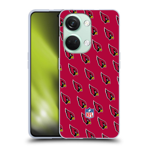 NFL Arizona Cardinals Artwork Patterns Soft Gel Case for OnePlus Nord 3 5G