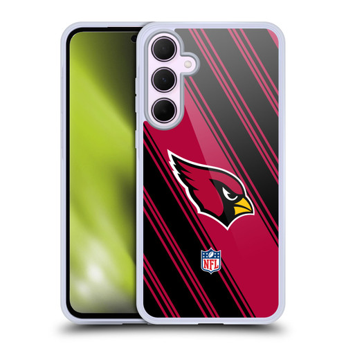 NFL Arizona Cardinals Artwork Stripes Soft Gel Case for Samsung Galaxy A35 5G