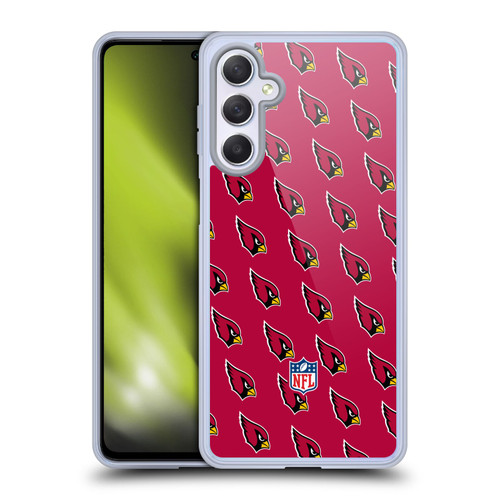 NFL Arizona Cardinals Artwork Patterns Soft Gel Case for Samsung Galaxy M54 5G