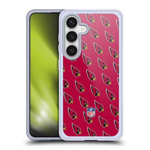 NFL Arizona Cardinals Artwork Patterns Soft Gel Case for Samsung Galaxy S24 5G