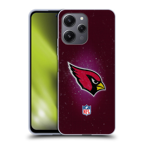 NFL Arizona Cardinals Artwork LED Soft Gel Case for Xiaomi Redmi 12