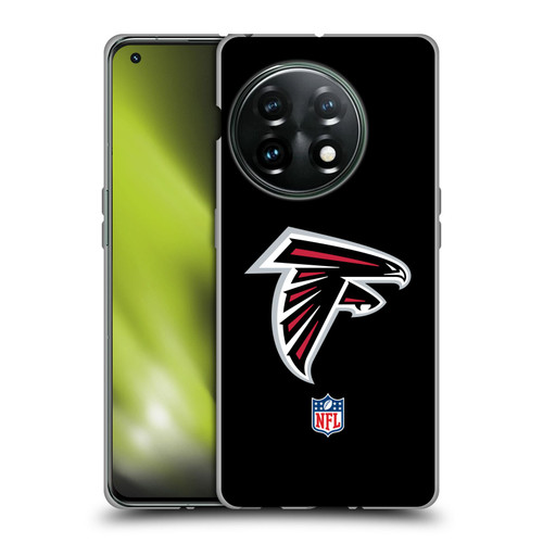 NFL Atlanta Falcons Logo Plain Soft Gel Case for OnePlus 11 5G