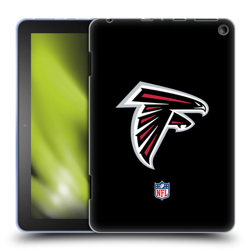 NFL Atlanta Falcons Logo Plain Soft Gel Case for Amazon Fire HD 8/Fire HD 8 Plus 2020