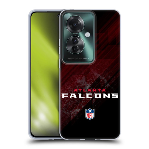 NFL Atlanta Falcons Logo Blur Soft Gel Case for OPPO Reno11 F 5G / F25 Pro 5G