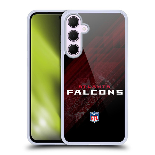 NFL Atlanta Falcons Logo Blur Soft Gel Case for Samsung Galaxy A35 5G