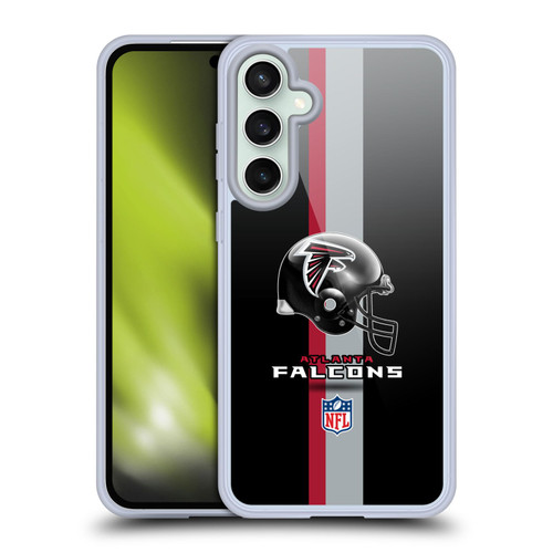 NFL Atlanta Falcons Logo Helmet Soft Gel Case for Samsung Galaxy S23 FE 5G