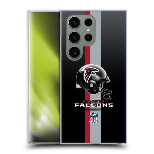 NFL Atlanta Falcons Logo Helmet Soft Gel Case for Samsung Galaxy S24 Ultra 5G