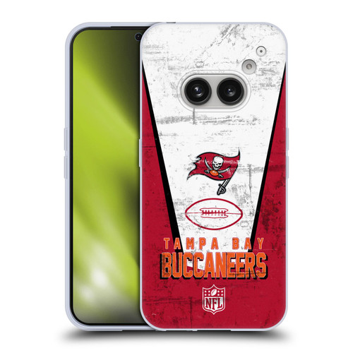 NFL Tampa Bay Buccaneers Logo Art Banner Soft Gel Case for Nothing Phone (2a)