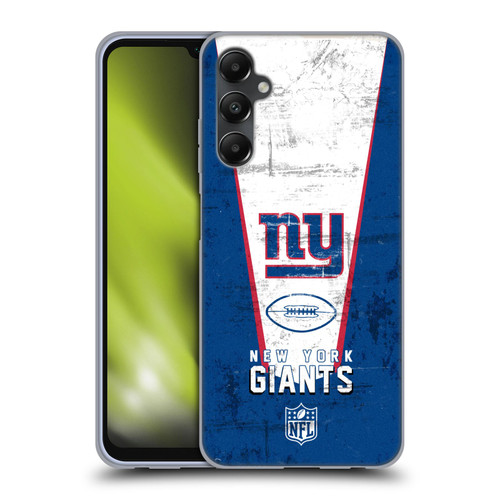 NFL New York Giants Logo Art Banner Soft Gel Case for Samsung Galaxy A05s