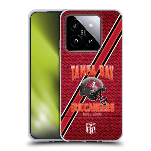 NFL Tampa Bay Buccaneers Logo Art Football Stripes Soft Gel Case for Xiaomi 14