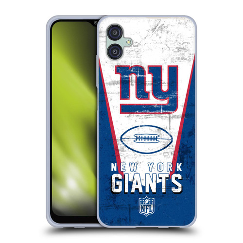 NFL New York Giants Logo Art Banner Soft Gel Case for Samsung Galaxy M04 5G / A04e