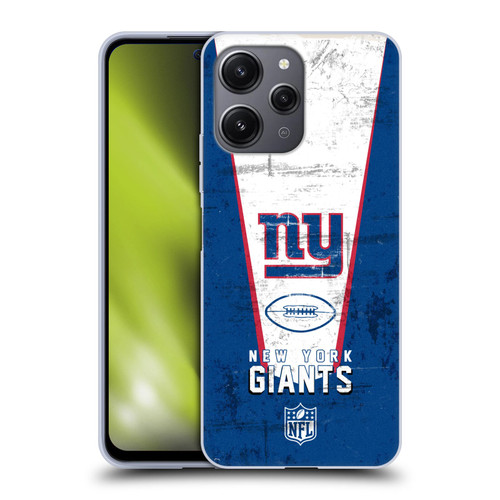 NFL New York Giants Logo Art Banner Soft Gel Case for Xiaomi Redmi 12