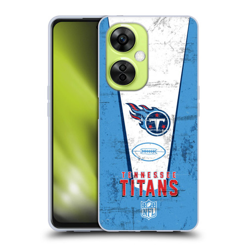 NFL Tennessee Titans Logo Art Banner Soft Gel Case for OnePlus Nord CE 3 Lite 5G