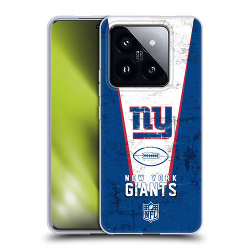 NFL New York Giants Logo Art Banner Soft Gel Case for Xiaomi 14 Pro
