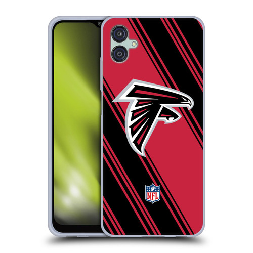 NFL Atlanta Falcons Artwork Stripes Soft Gel Case for Samsung Galaxy M04 5G / A04e