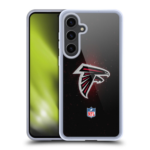 NFL Atlanta Falcons Artwork LED Soft Gel Case for Samsung Galaxy S24+ 5G