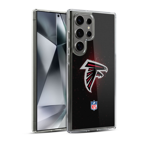 NFL Atlanta Falcons Artwork LED Soft Gel Case for Samsung Galaxy S24 Ultra 5G & MagSafe