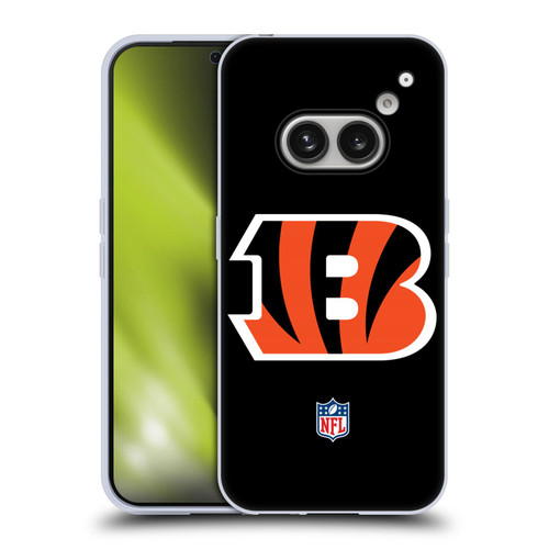 NFL Cincinnati Bengals Logo Plain Soft Gel Case for Nothing Phone (2a)