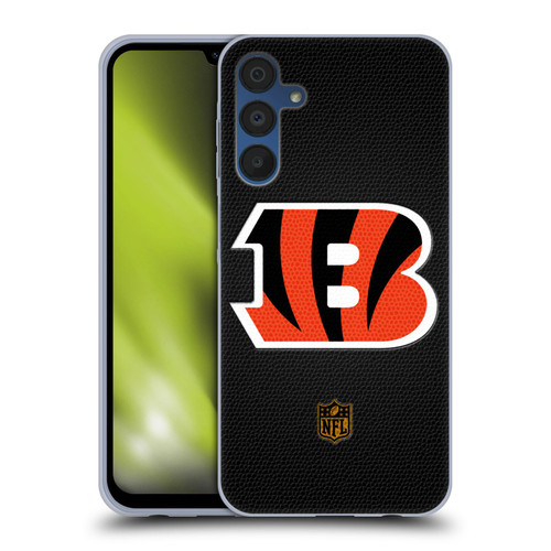 NFL Cincinnati Bengals Logo Football Soft Gel Case for Samsung Galaxy A15