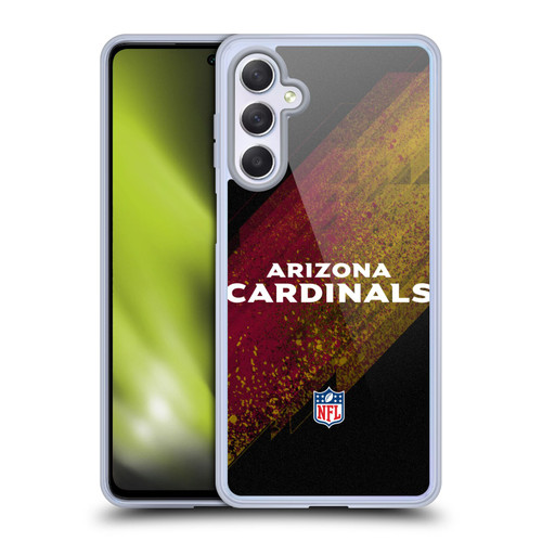 NFL Arizona Cardinals Logo Blur Soft Gel Case for Samsung Galaxy M54 5G