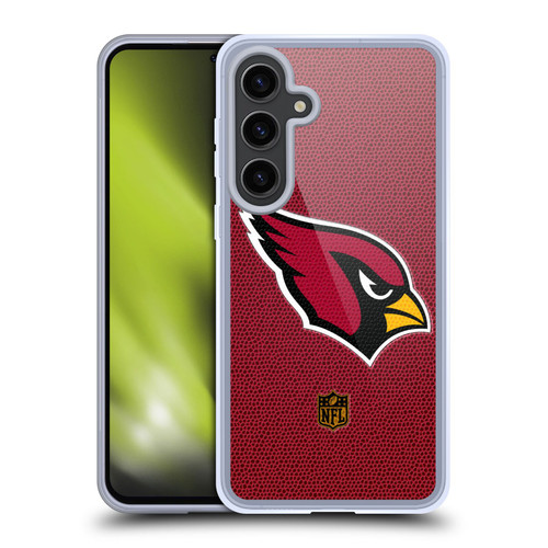 NFL Arizona Cardinals Logo Football Soft Gel Case for Samsung Galaxy S24+ 5G