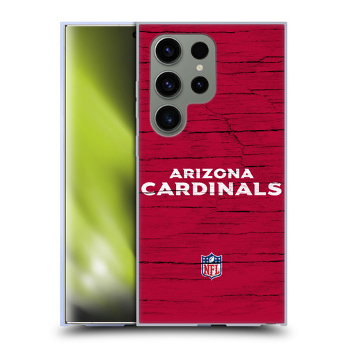 NFL Arizona Cardinals Logo Distressed Look Soft Gel Case for Samsung Galaxy S24 Ultra 5G