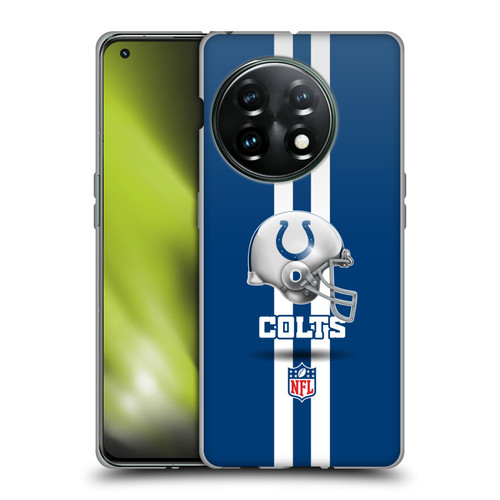 NFL Indianapolis Colts Logo Helmet Soft Gel Case for OnePlus 11 5G