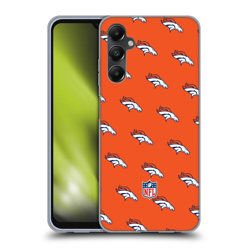 NFL Denver Broncos Artwork Patterns Soft Gel Case for Samsung Galaxy A05s
