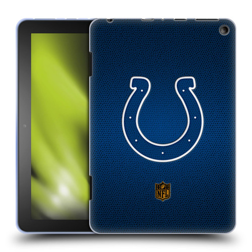 NFL Indianapolis Colts Logo Football Soft Gel Case for Amazon Fire HD 8/Fire HD 8 Plus 2020