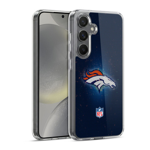 NFL Denver Broncos Artwork LED Soft Gel Case for Samsung Galaxy S24 5G