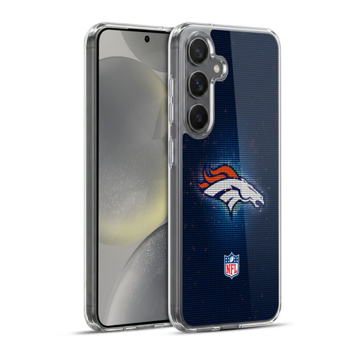NFL Denver Broncos Artwork LED Soft Gel Case for Samsung Galaxy S24+ 5G