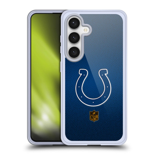 NFL Indianapolis Colts Logo Football Soft Gel Case for Samsung Galaxy S24 5G