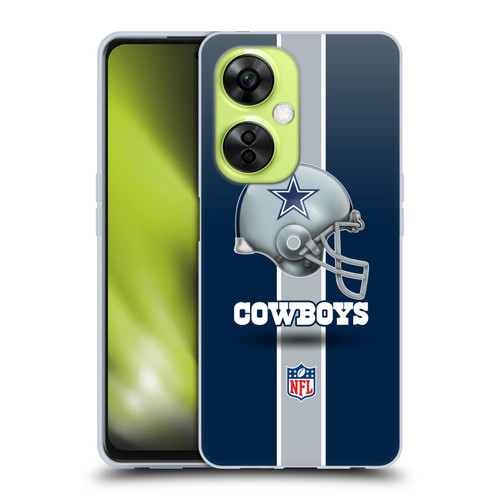 NFL Dallas Cowboys Logo Helmet Soft Gel Case for OnePlus Nord CE 3 Lite 5G