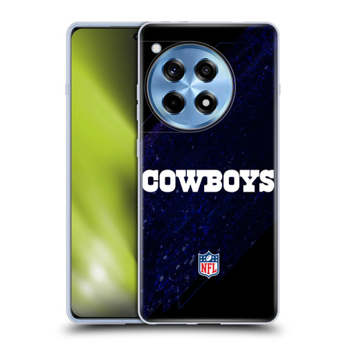 NFL Dallas Cowboys Logo Blur Soft Gel Case for OnePlus 12R