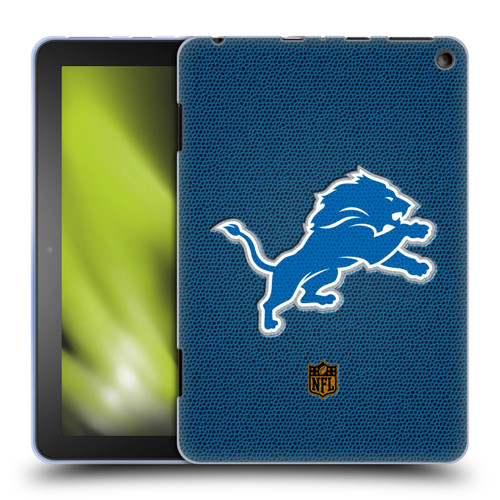 NFL Detroit Lions Logo Football Soft Gel Case for Amazon Fire HD 8/Fire HD 8 Plus 2020