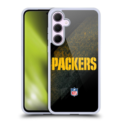 NFL Green Bay Packers Logo Blur Soft Gel Case for Samsung Galaxy A35 5G