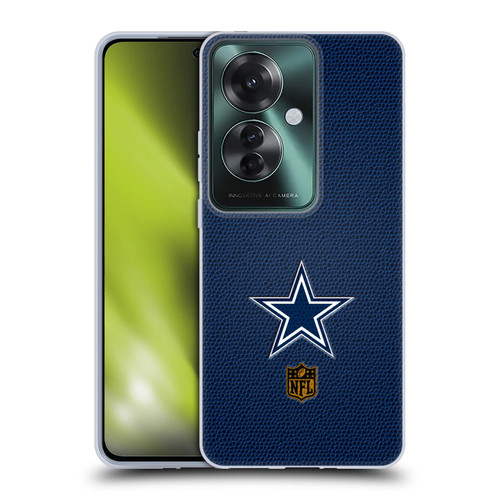 NFL Dallas Cowboys Logo Football Soft Gel Case for OPPO Reno11 F 5G / F25 Pro 5G