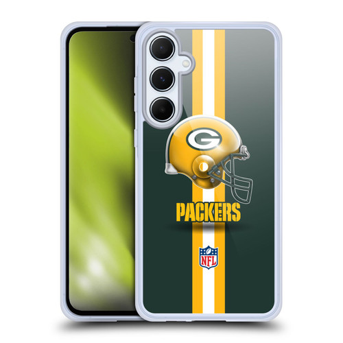 NFL Green Bay Packers Logo Helmet Soft Gel Case for Samsung Galaxy A55 5G