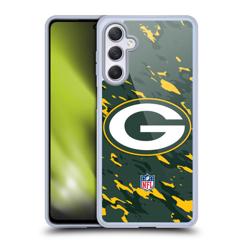 NFL Green Bay Packers Logo Camou Soft Gel Case for Samsung Galaxy M54 5G